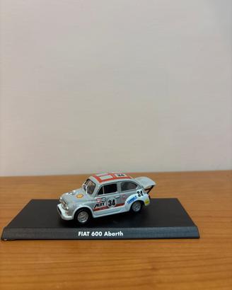 Modellino Fiat 600 Abarth