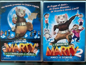 Due dvd per bambini “Marty il Topolino”