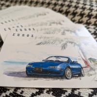 Mazzo Di Carte Mazda MX-5 Eunos Roadster Vintage 