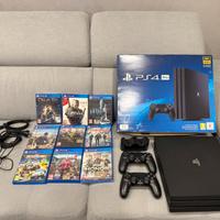PlayStation 4 Pro 1TB + 2 Controller + 9 Giochi