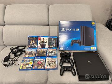 PlayStation 4 Pro 1TB + 2 Controller + 9 Giochi