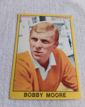 Figurina Bobby Moore Inghilterra Panini 1966/67