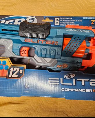 Pistola Nerf Elite 2.0 Commander RD-6