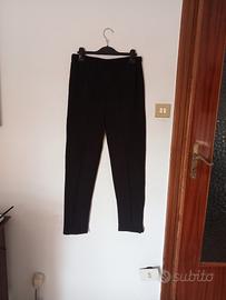 pantalone invernale donna felpato 