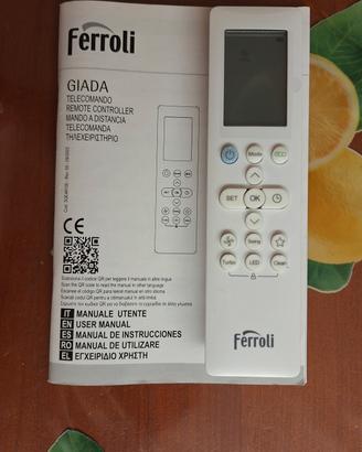 Telecomando climatizzatore Ferroli