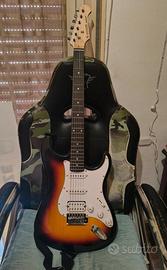 Chitarra Elettrica Donner Colore Sunburst