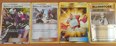 Collezione allenatori pokemon- fullart/holo