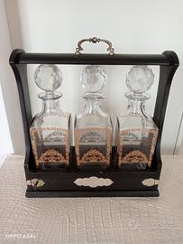 Tantalo Decanter Set Per Whisky Antico