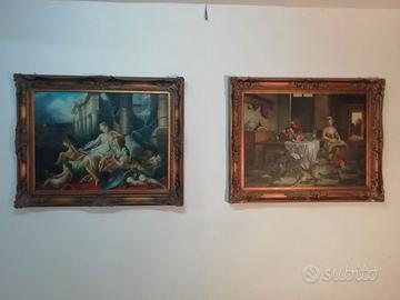 Quadri con tele maestose