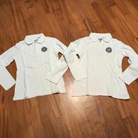 Polo bianche tg 11 anni