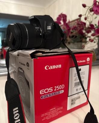 Canon EOS 250D + Kit Obiettivo EF-S 18-55mm IS STM