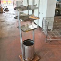 espositore guanti e sacchetti per market usato