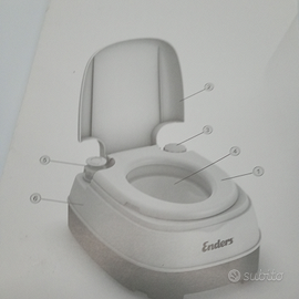 Wc chimico nuovo mai usato