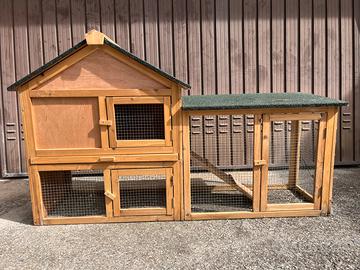 Gabbia per piccoli animali conigli galline furetti
