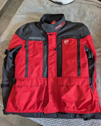 Giacca moto Ducati Tour C4 rossa, Tg XXL
