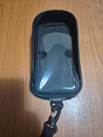 Porta telefono per moto.