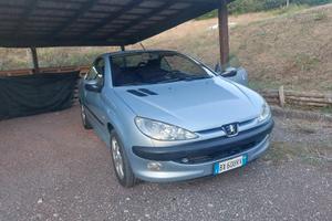 Peugeot 206 Cabrio, 1.6 16V benzina, anno 2002