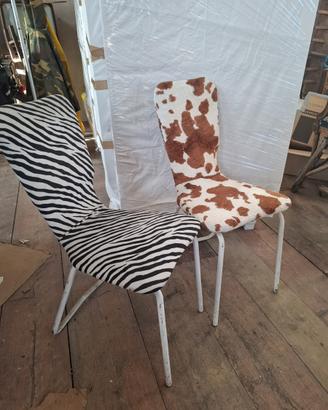 Set sedie Animalier
