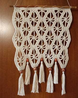 decorazione da appendere all'uncinetto 