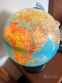 Lampada Mappamondo