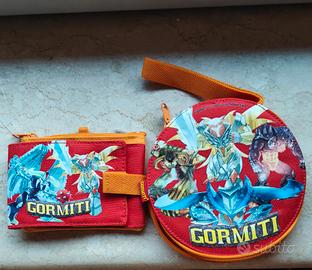 Set Gormiti 2008 Vintage - Portafoglio + Porta CD/