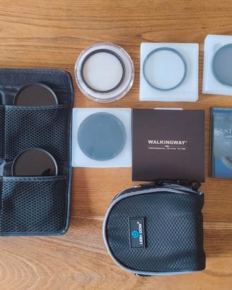 KIT Filtri fotografici da 67mm + portafiltri