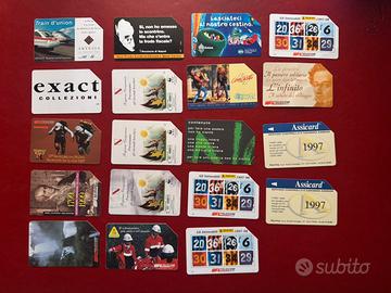 Schede telefoniche Telecom tratura limitata rare