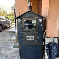 Forno a legna da esterno.