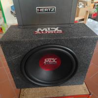 Hertz HCP4 + sub MTX RTE12AS