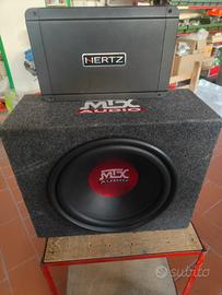 Hertz HCP4 + sub MTX RTE12AS