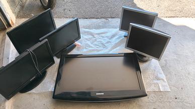 TV monitors in blocco 