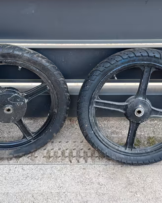 Cerchi in mega Piaggio Ciao