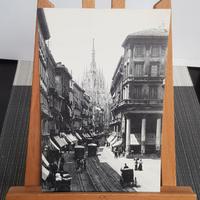 Cartolina C.so Vittorio Emanuele II e Duomo Milano