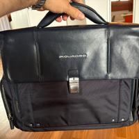 Borsa Piquadro pelle blu