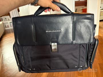 Borsa Piquadro pelle blu