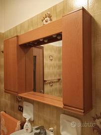 Mobile del bagno rovere chiaro