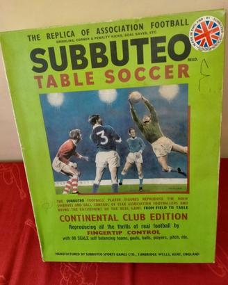 SUBBUTEO TABLE SOCCER CLUB EDITION - SCATOLA / Ori