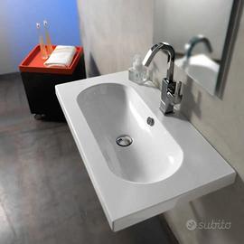 Lavabo sospeso Edowide Ceramica Tecla design