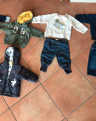 Mix vestiti bimbo 3-6 mesi + regali