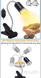 LAMPADA UVA E UVB PER RETTILI