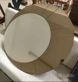 specchio anni 70 diametro 90 cm