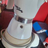 moka Bianca elettrica professionale molto capiente