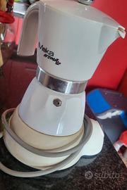 moka Bianca elettrica professionale molto capiente