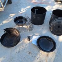 BARBECUE BIDONE AFFUMICATORE BARREL Q.BO