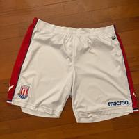 Pantaloncini Stoke City Macron Prodotto Ufficiale
