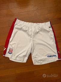 Pantaloncini Stoke City Macron Prodotto Ufficiale