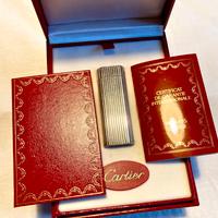 Accendino argento Cartier
