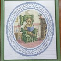 Quadro punto croce "orsetto"