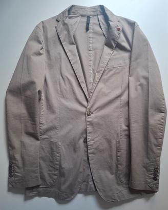 giacca blazer Liu Jo uomo beige 50 made in italy