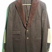 Giacca invernale in lana gessata Gabriele Pasini